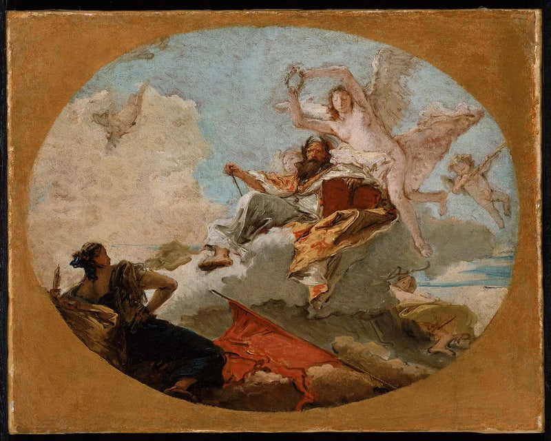 Başarı Taçlandırması - Giovanni Battista Tiepolo
