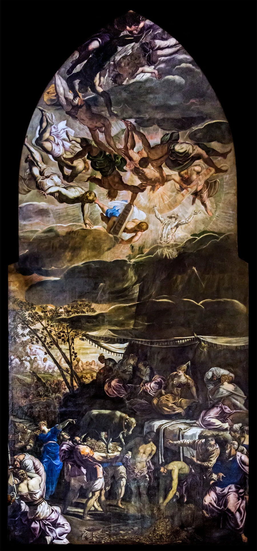 Altın Buzağı Tapınağı - Jacopo Tintoretto