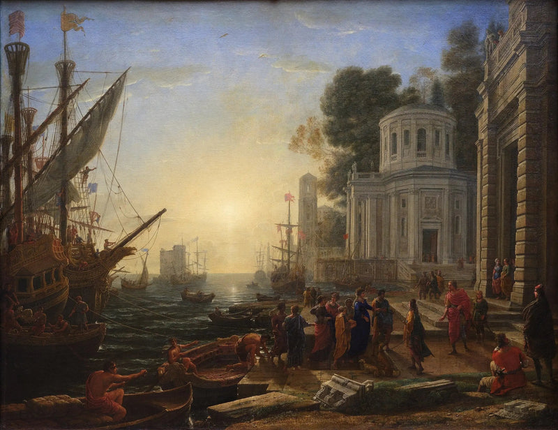 Kleopatra'nın Tarsus'a Çıkışı - Claude Lorrain