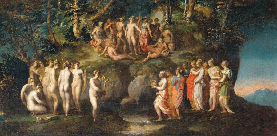 Piérides'in Meydan Okuması - Rosso Fiorentino