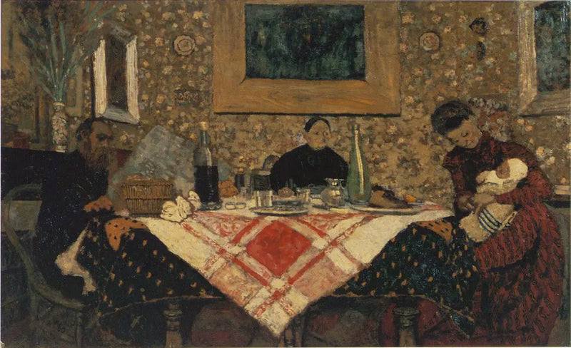 Aile Yemeği - Édouard Vuillard