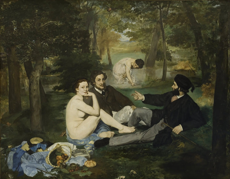 Çimen Üzerinde Kahvaltı - Édouard Manet