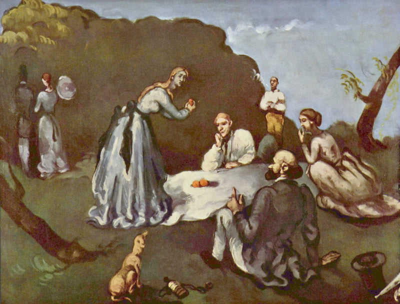 Çayırda Öğle Yemeği - Paul Cézanne