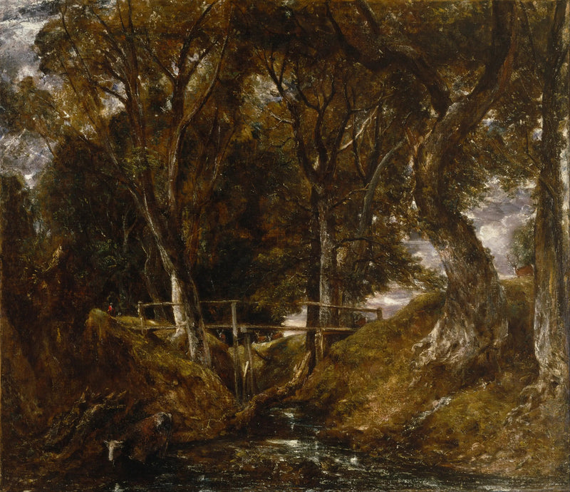 Helmingham Park'taki Dell - John Constable