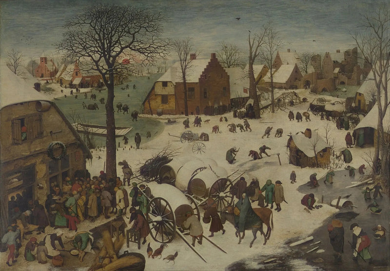 Bethlehem Sayımı - Pieter Brueghel the Elder