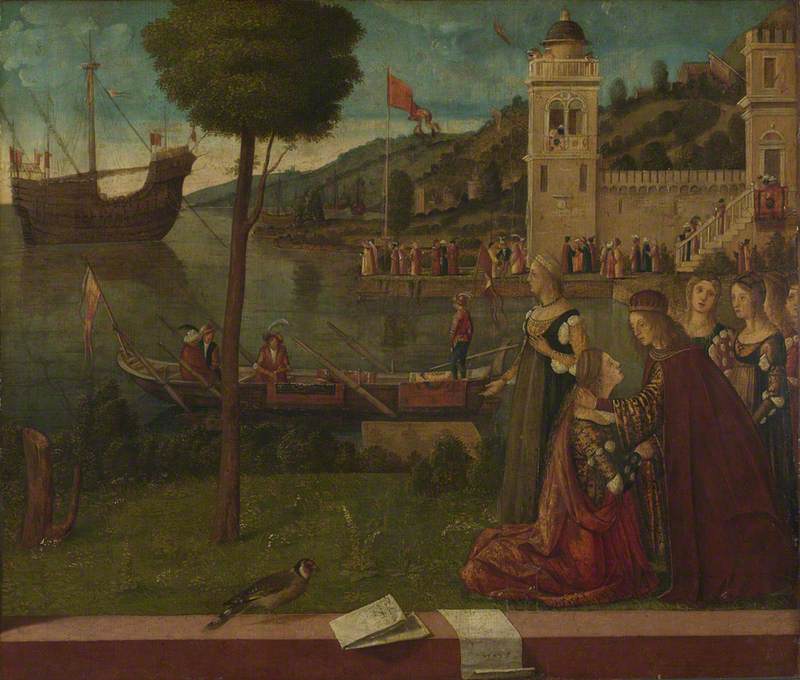 Ceyx'un Ayrılışı - Vittore Carpaccio