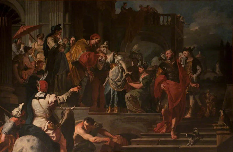 Rebecca'nın Ayrılışı - Francesco Solimena