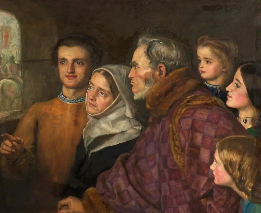 Haçlı Seferlerinin Başlangıcı - John Everett Millais