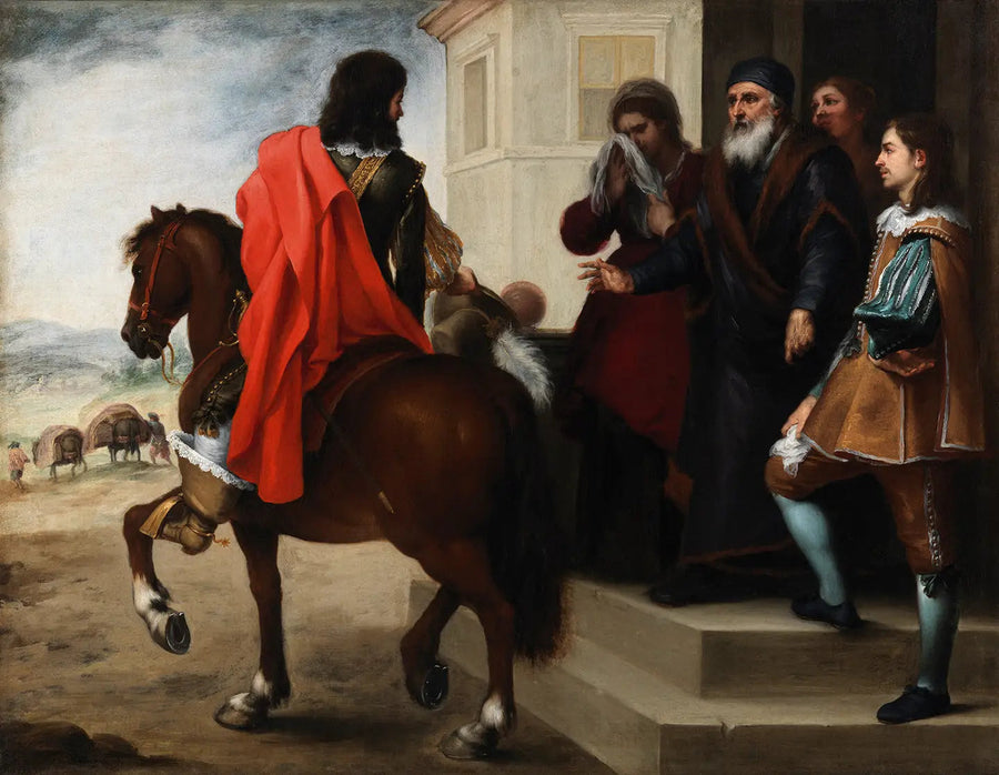 Gelişmemiş Oğulun Ayrılışı - Bartolomé Esteban Murillo