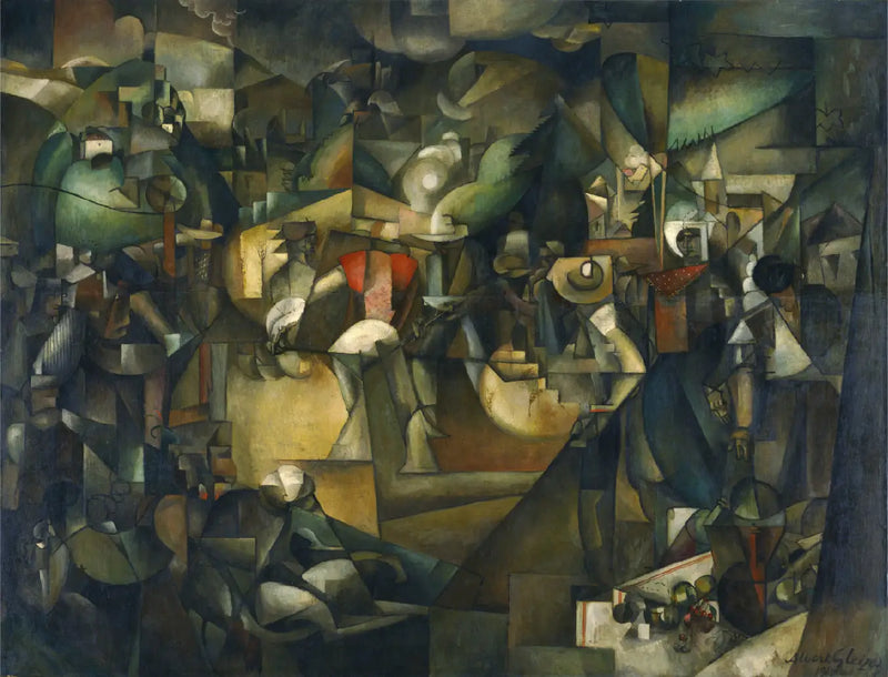 Hasat Hasatlarının Temizlenmesi - Albert Gleizes