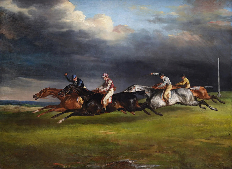 Epsom Derbisi - Théodore Géricault