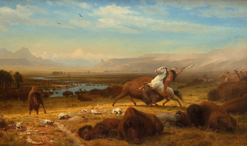 Son Boğa - Albert Bierstadt