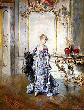 Le dernier regard dans le miroir - Giovanni Boldini