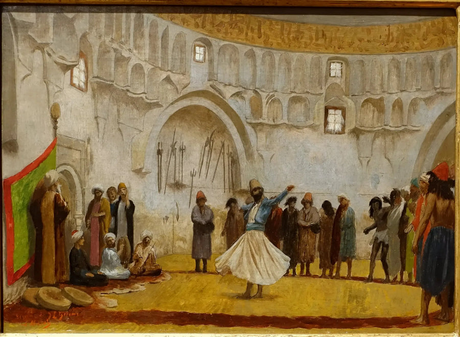 Dönme Dervişi (eskiz) - Jean-Léon Gérôme