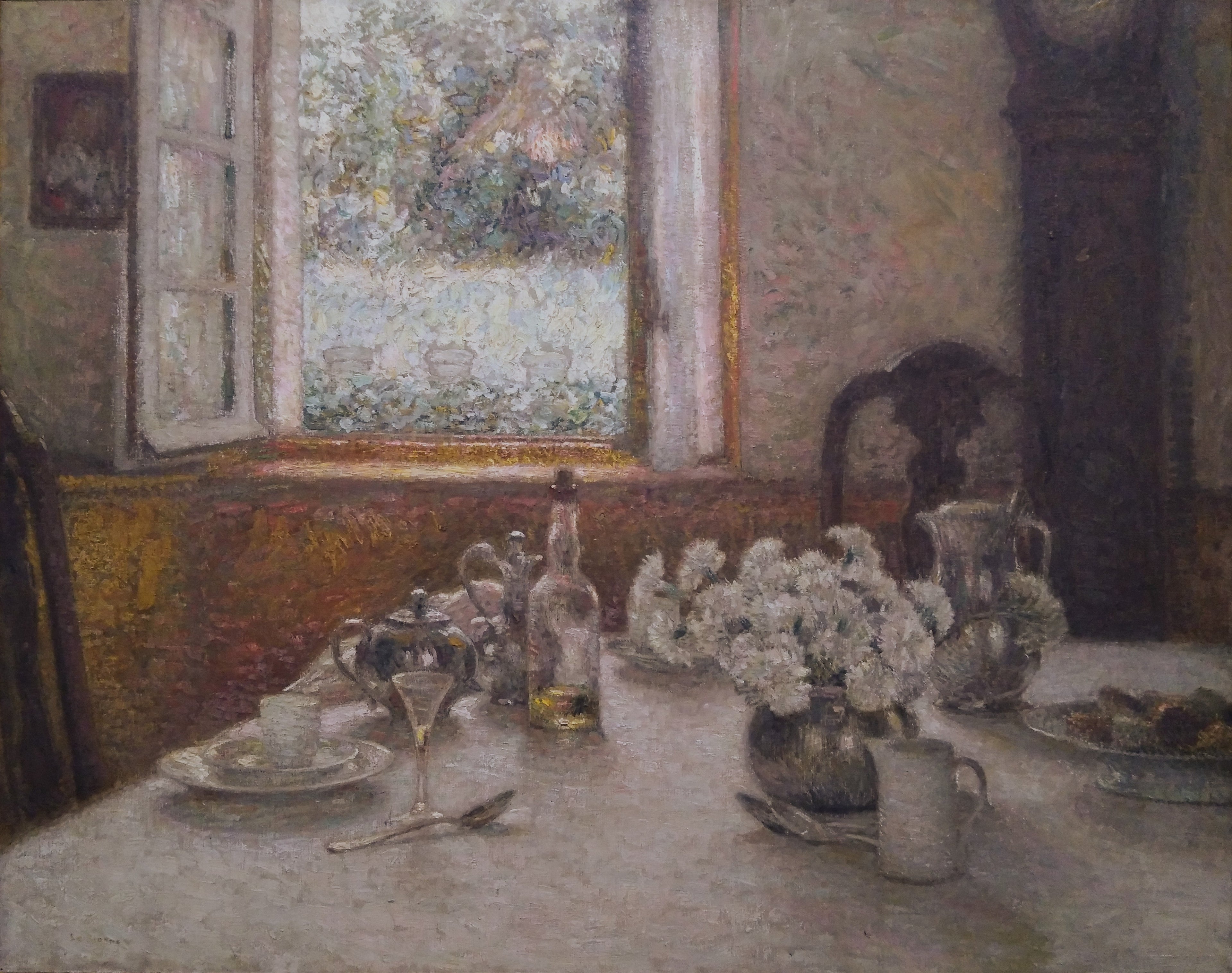 Le Dessert - Henri Le Sidaner