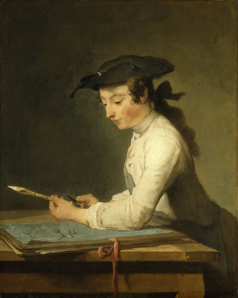 Çizimci - Jean Simeón Chardin