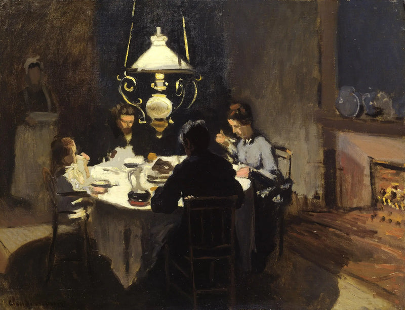 Akşam Yemeği - Claude Monet
