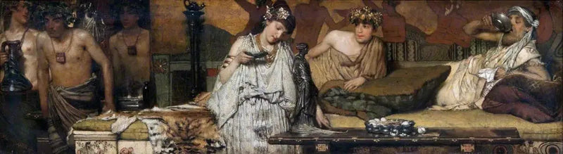 Akşam Yemeği - Lawrence Alma-Tadema