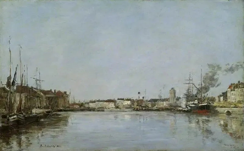 Hollanda İskelesi, Dunkerque - Eugène Boudin