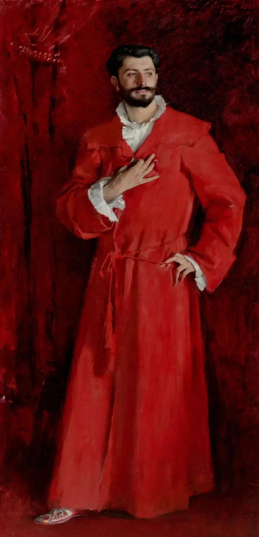 Doktor Pozzi Evinde - John Singer Sargent