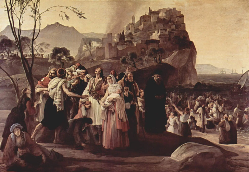 Parga'nın Dramı - Francesco Hayez