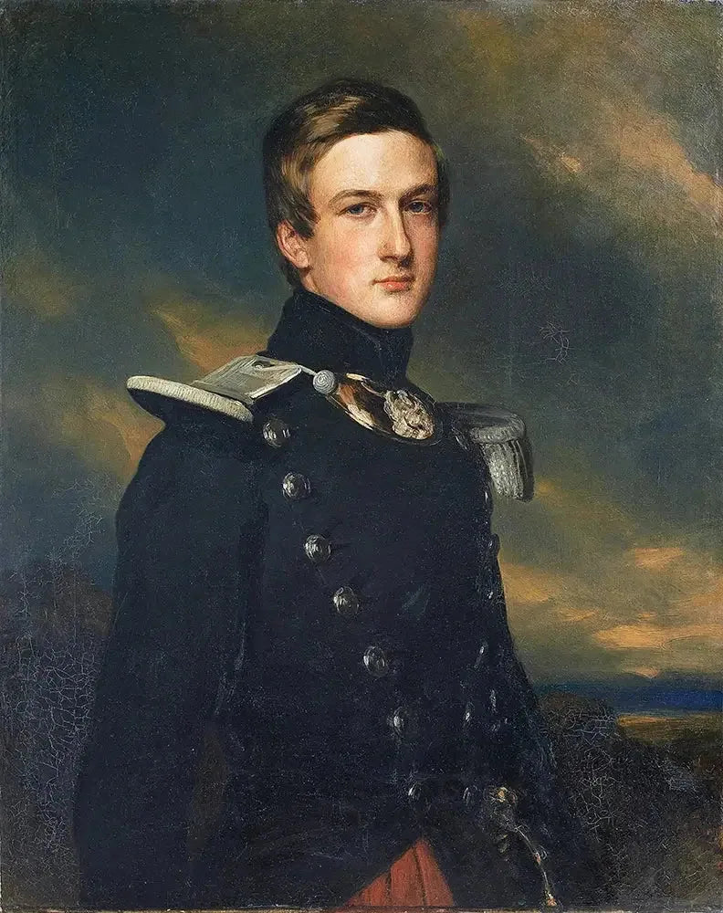 XVII. Hafif Lejyonu'nun başbinbaşı Dük d'Aumale - Franz Xaver Winterhalter