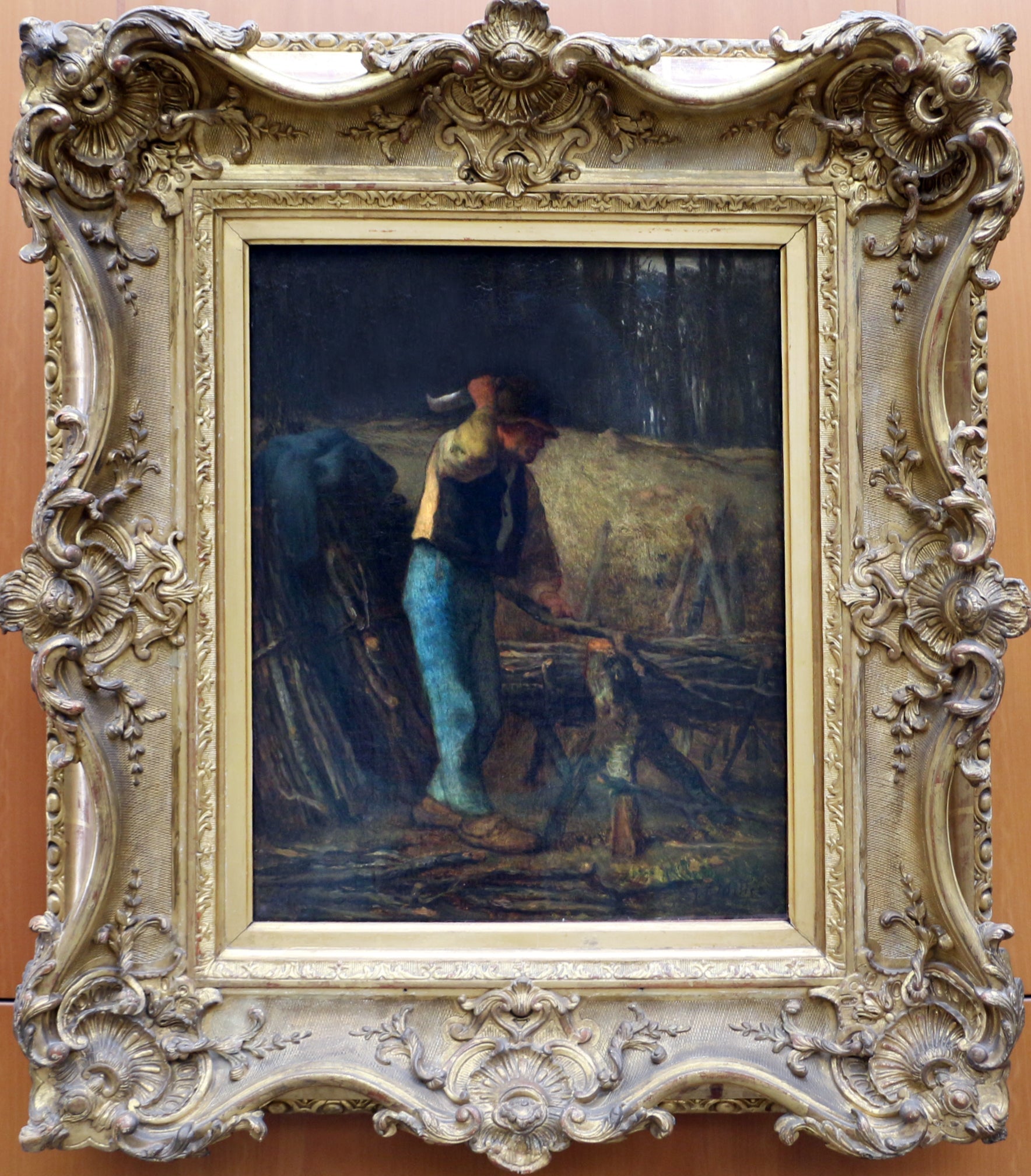 Le Fendeur de bois - Jean-François Millet