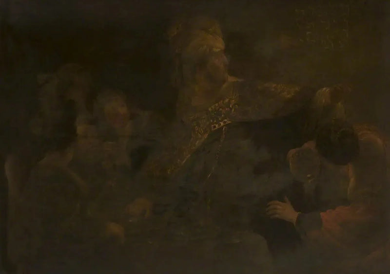 Belşazzar'ın Şöleni - Rembrandt