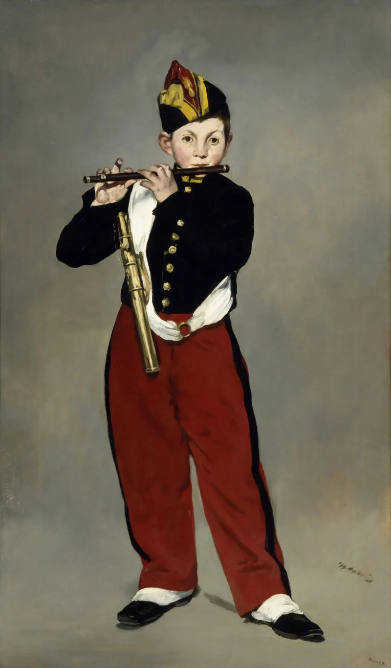 Flütçü - Édouard Manet