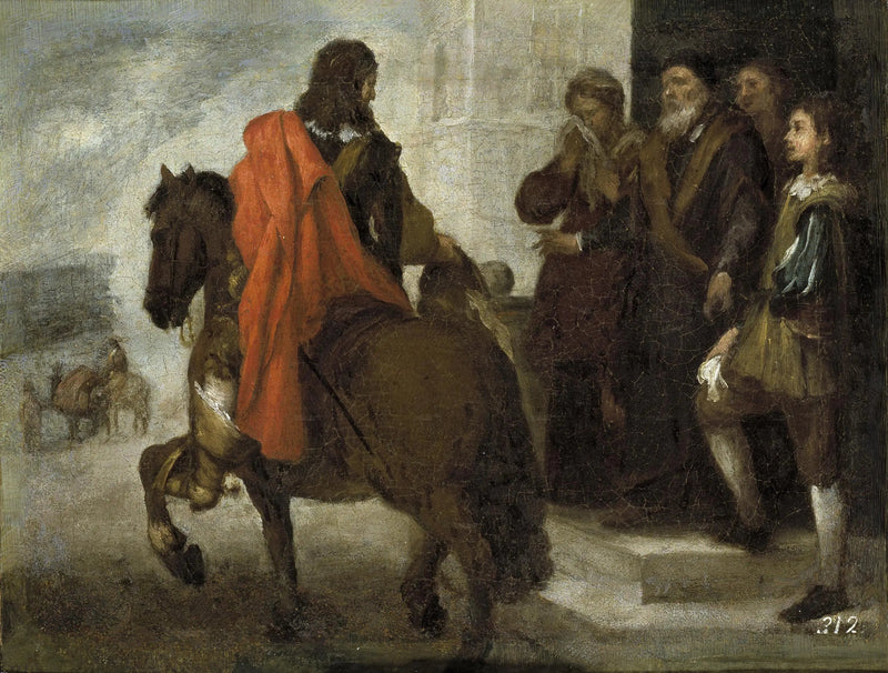 Gelişigüzel oğul evinden ayrılır - Bartolomé Esteban Murillo