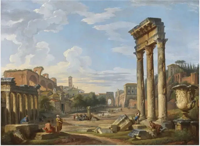 Roma Forumu - Giovanni Paolo Panini