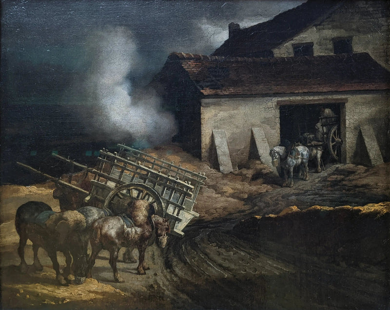 Alçı Fırını - Théodore Géricault