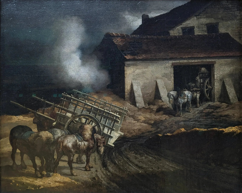 Alçı Fırını - Théodore Géricault