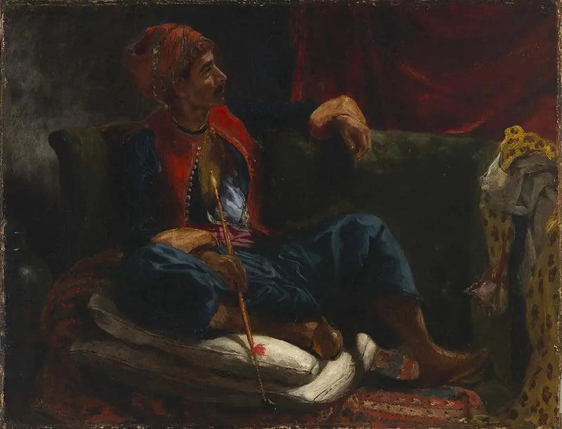 Sigara İçen - Eugène Delacroix