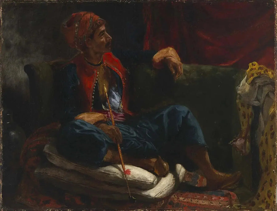 Sigara İçen - Eugène Delacroix