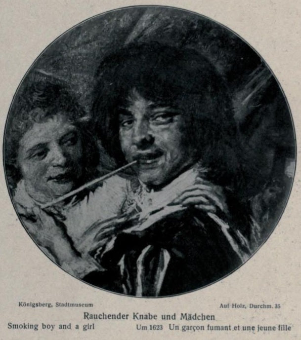 Le Fumeur (Königsberg) - Frans Hals