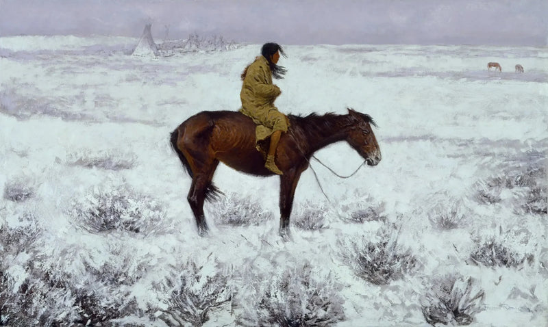 Çobancı Çocuk - Frederic Remington