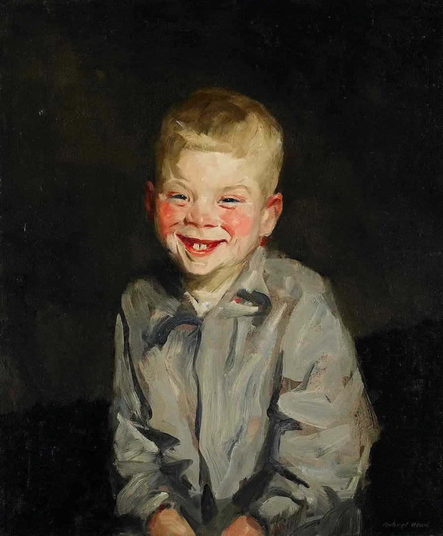 Gülen Çocuk (Jopie van Slouten) - Robert Henri
