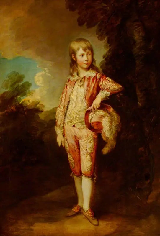 Pembe çocuk (belki Francis Nicholls, 1774 doğumlu) - Thomas Gainsborough