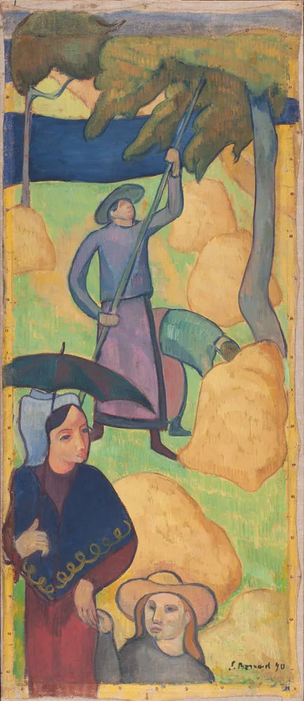 Elma Daldırma - Émile Bernard