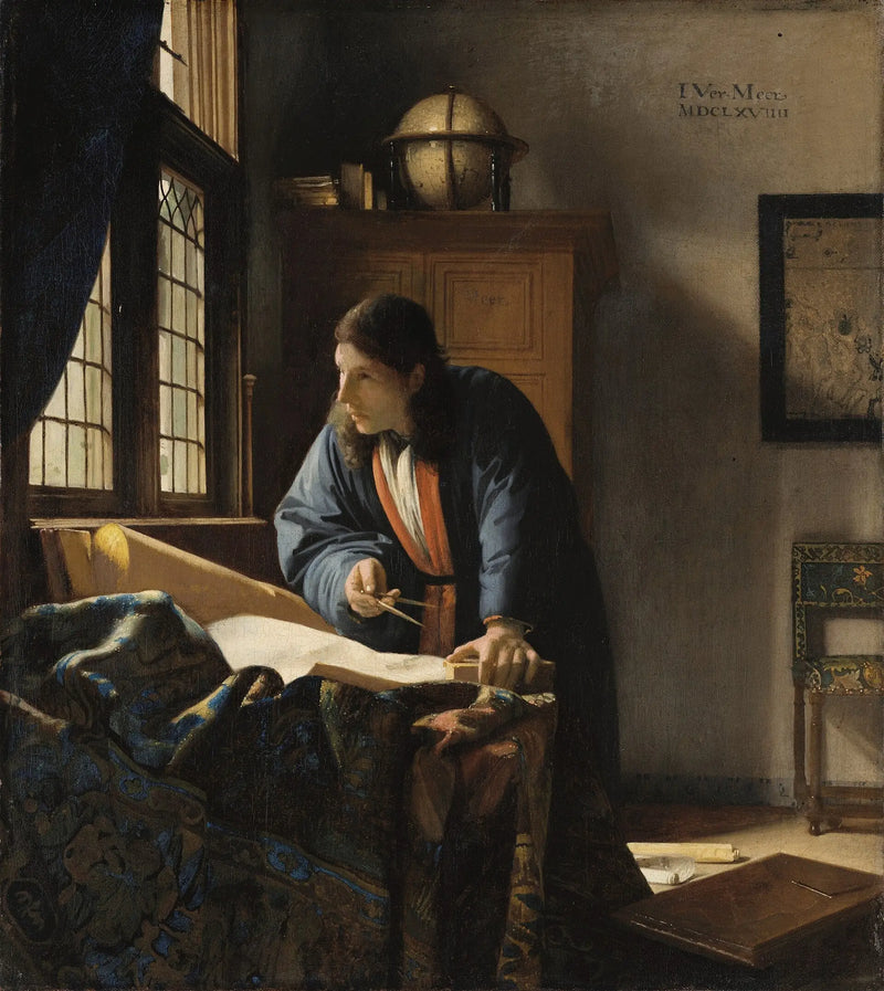 Coğrafyacı - Johannes Vermeer