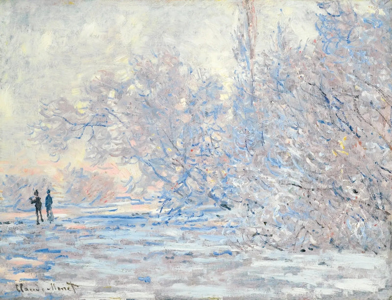 Giverny'de Kırağı - Claude Monet
