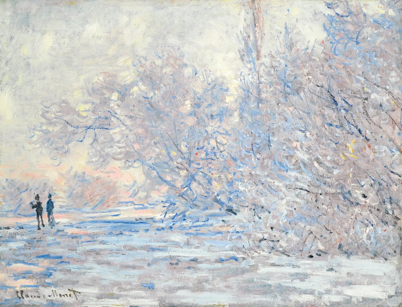 Giverny'de Kırağı - Claude Monet