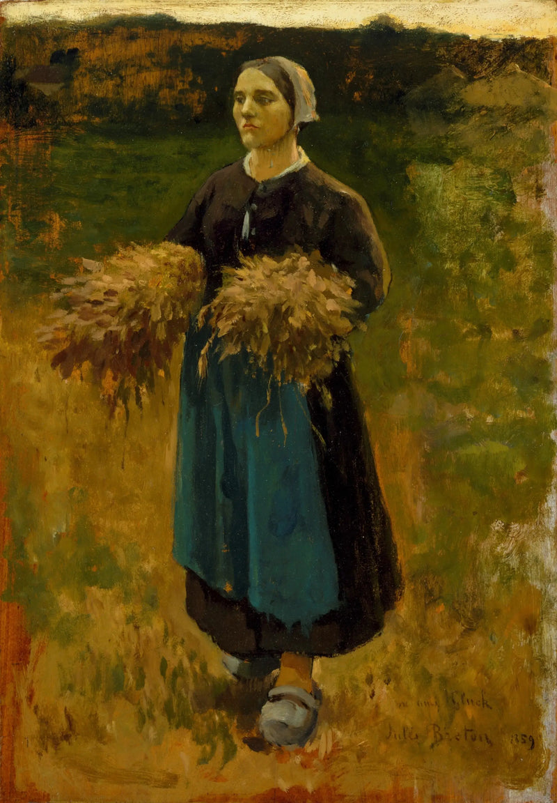 Toplayıcı - Jules Breton