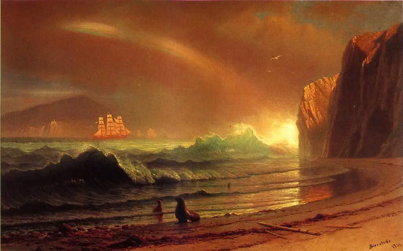 Le Golden Gate - Albert Bierstadt