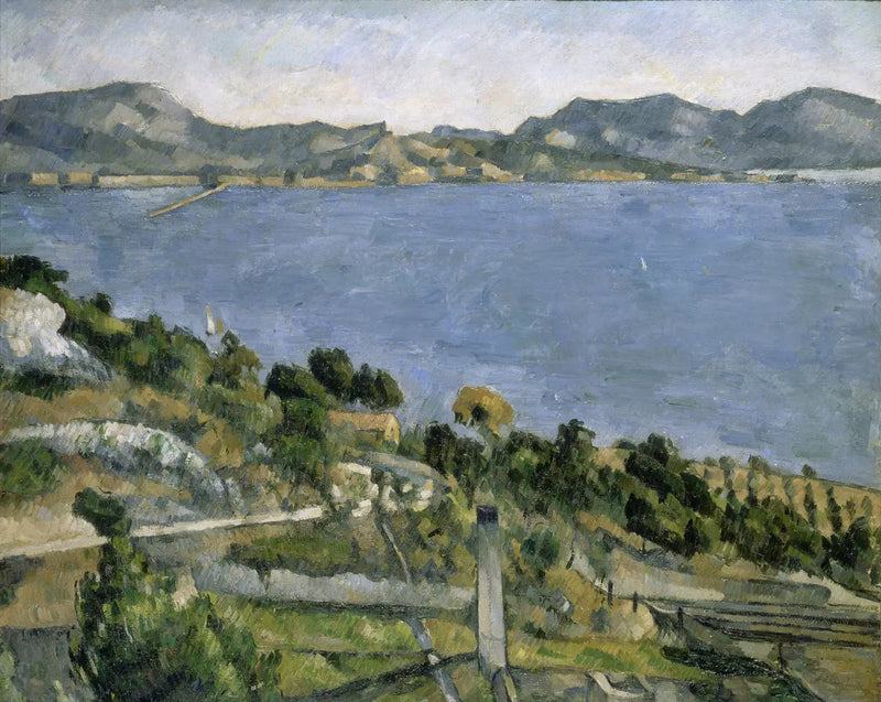 Estaque'den Marsilya Körfezi - Paul Cézanne