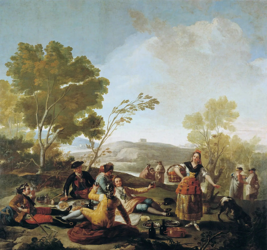 Manzanares Kenarında İkindi - Francisco de Goya