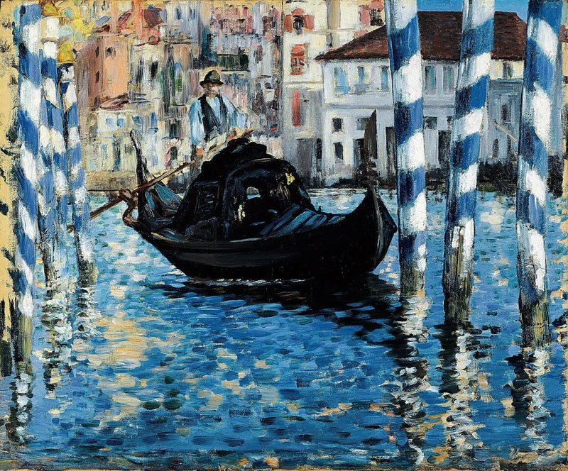 Venedik'teki Büyük Kanal - Édouard Manet