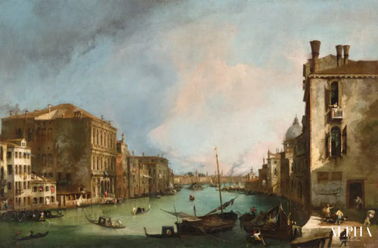 Le Grand Canal de Venise - Canal Giovanni Antonio - Reproductions de tableaux et peintures haut de gamme