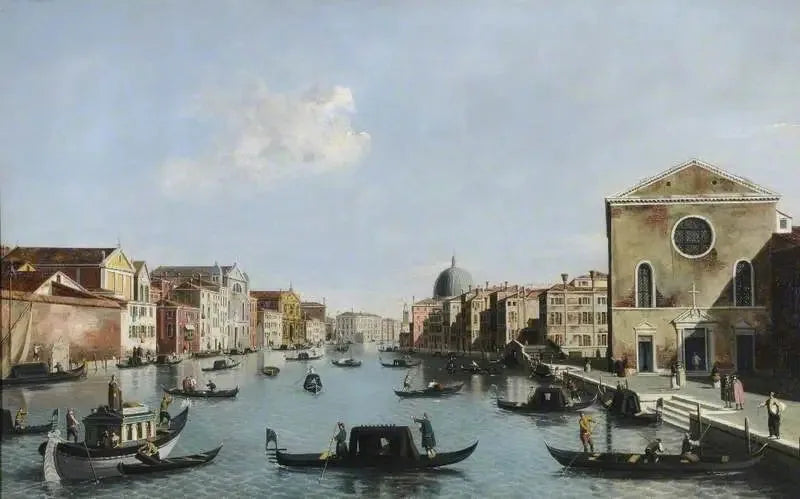 Büyük Kanal, Venedik - Canaletto
